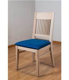 כסא מושב כחול מבית עמירם עיצוב