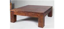 שולחן סלון עץ מהגוני מבית עמירם עיצוב