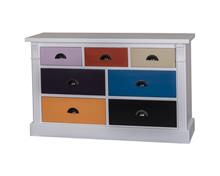 שידה מגירות צבעוניות מבית פנטהאוז BASIC