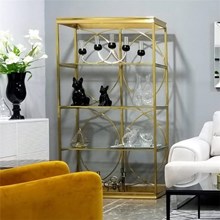 כוננית דגם זואי זהב מבית רקפת ספיר-רשת חנויות לעיצוב הבית