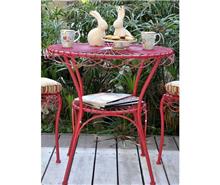 שולחן ברזל אדום מבית איפאה
