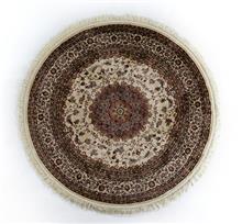 שטיח עגול אספהן משי 446