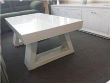 שולחן סלון לבן