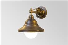 מנורת קיר פעמון פליז קטן מבית אופק תאורה חוץ ופנים