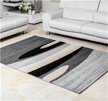 שטיח ריאליטי גלים אפור שחור מבית buycarpet