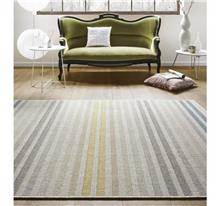 שטיח פסים צהוב כחול מבית buycarpet