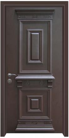 דלת כניסה קלאסית - דלתות אלון