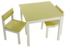 סט שולחן וכיסאות פיסטוק - קוקולה