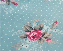 מפה מרובעת פרחונית מבית ליד הצריף