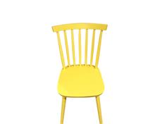 כיסא כפרי צהוב