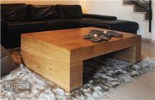 שולחן סלון מעוצב מעץ מלא