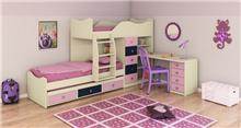מיטת קומותיים דגם 494010101 מבית רהיטי עינבל