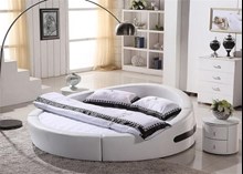 מיטה זוגית עגולה דגם CY004 2