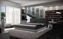 מיטה זוגית דגם A507 black מבית רהיטי עטרת