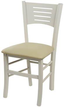 כסא עץ PADOVA לבן
