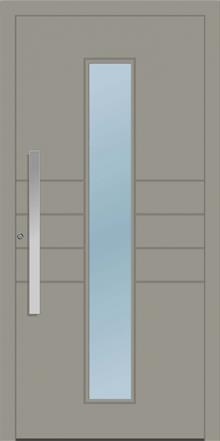 דלת כניסה 1170-MISO-RAL-7030 מבית טקני דור