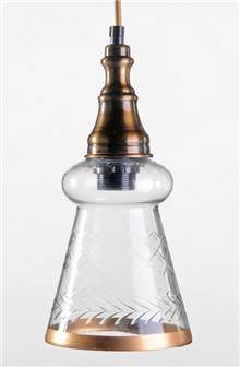 מנורה לתלייה מזכוכית AM298G