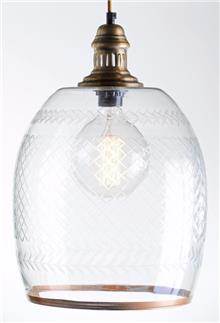מנורה לתלייה מזכוכית AM290G מבית הגלריה המקסיקנית