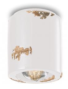 מנורת תקרה לבנה קוטר 12.5 E-27