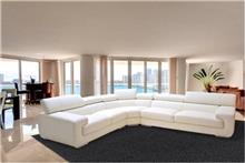 מערכת ישיבה פינתית מעור מבית NICOLETTI ניקולטי 