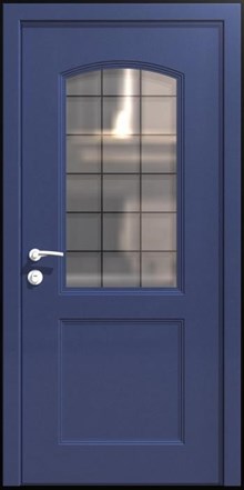 דלת פרובאנס כחולה