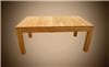 שולחן מרובע עשוי עץ מלא