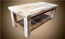 שולחן סלון במבנה מלבני