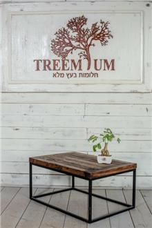 שולחן סלון עץ ממוחזר