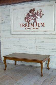 שולחן סלון מעץ מלא