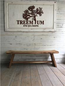 ספסל מעוצב לגינה - Treemium - חלומות בעץ מלא