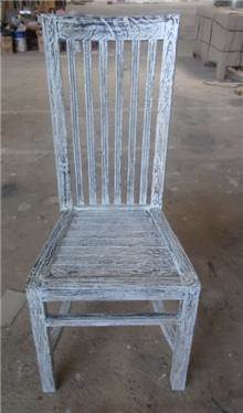 כיסא עץ כפרי 1443
