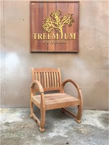 כורסא עץ מלא - Treemium - חלומות בעץ מלא