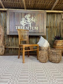 כיסא דגם אייבי עץ טיק מבית Treemium - חלומות בעץ מלא