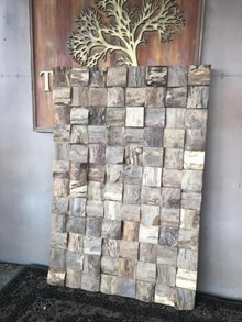 חיפוי דקורטיבי טיק דגם Block Root